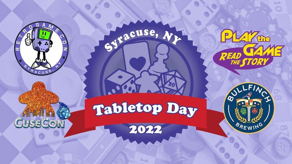 Tabletop Day 2022! | Destiny USA, Syracuse, NY | August 20, 2022