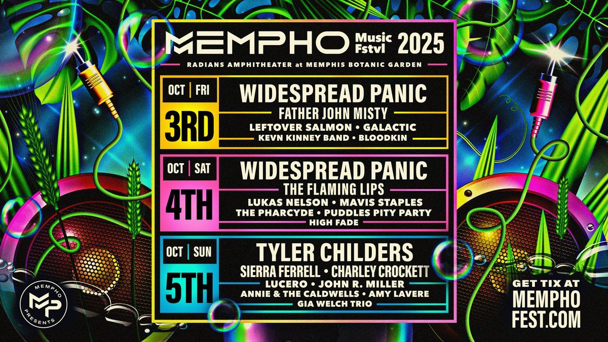 Mempho Music Festival (Sunday Pass) with Tyler Childers, Sierra Ferrell and more