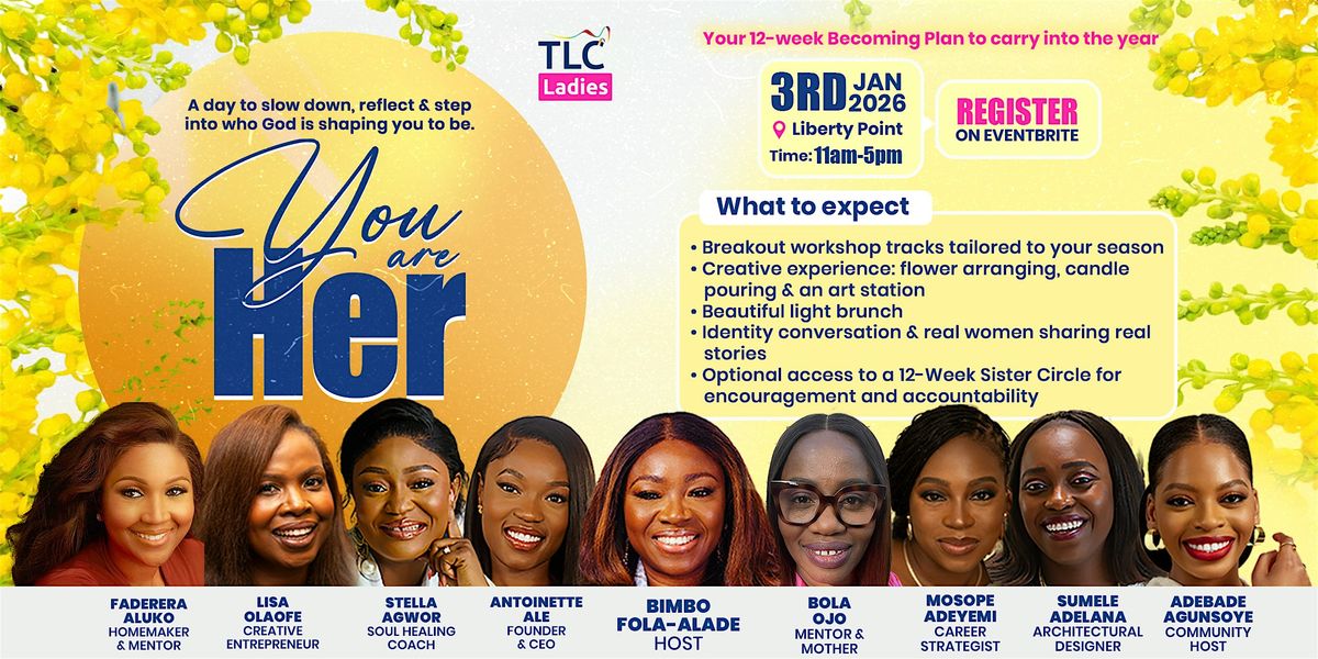 Liberty Ladies New Years Brunch & Becoming Workshop - You Are Her
