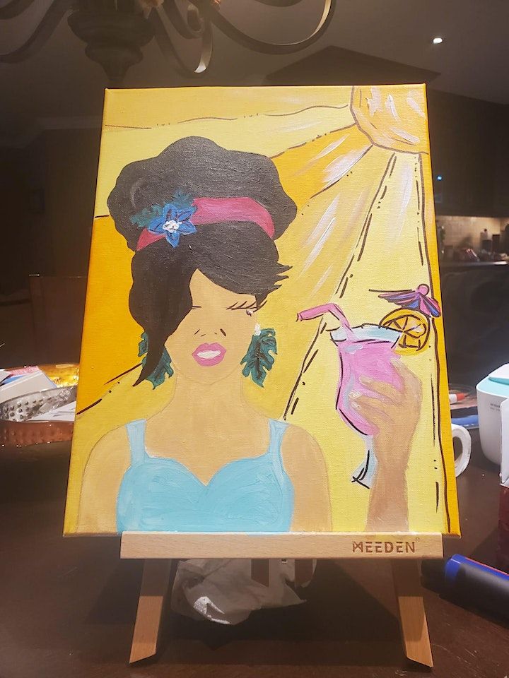 paint and sip night at Infamous eatery INFAMOUS EATERY, Guelph, ON May 31, 2023