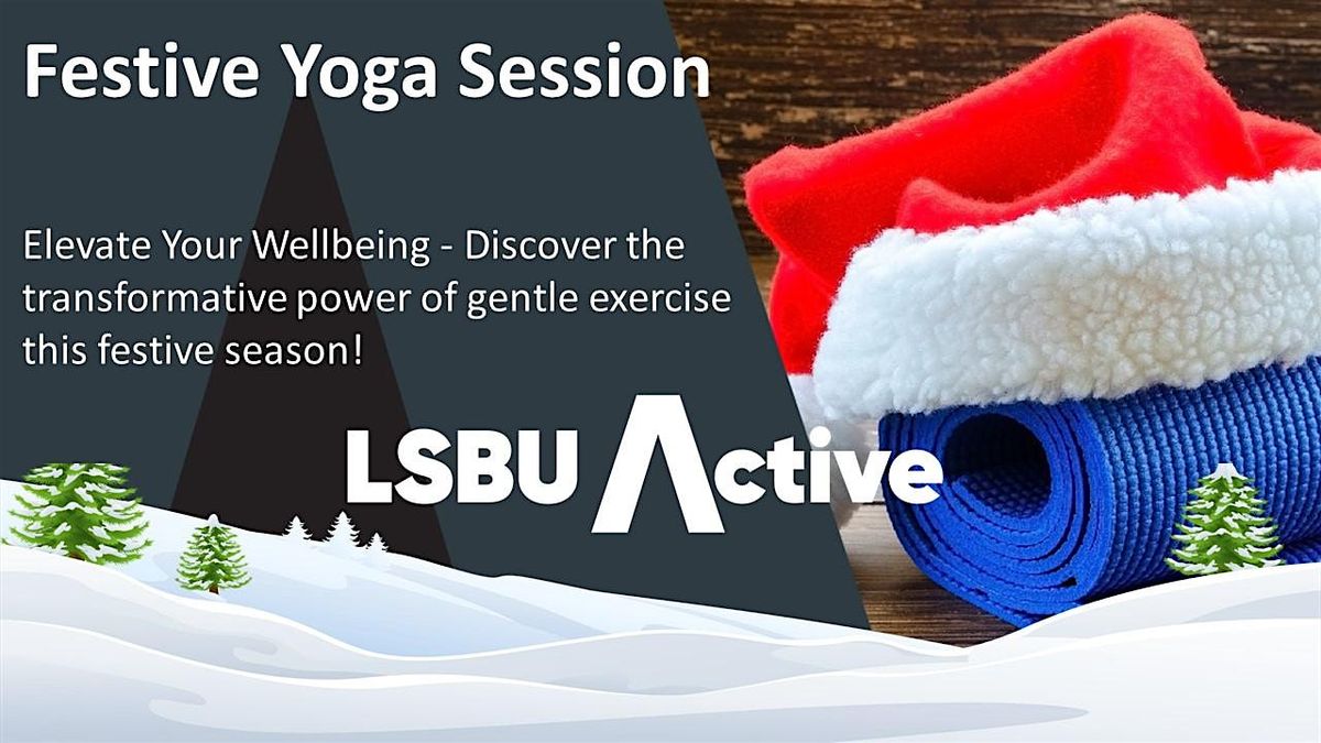 LSBU Active Festive Yoga Session