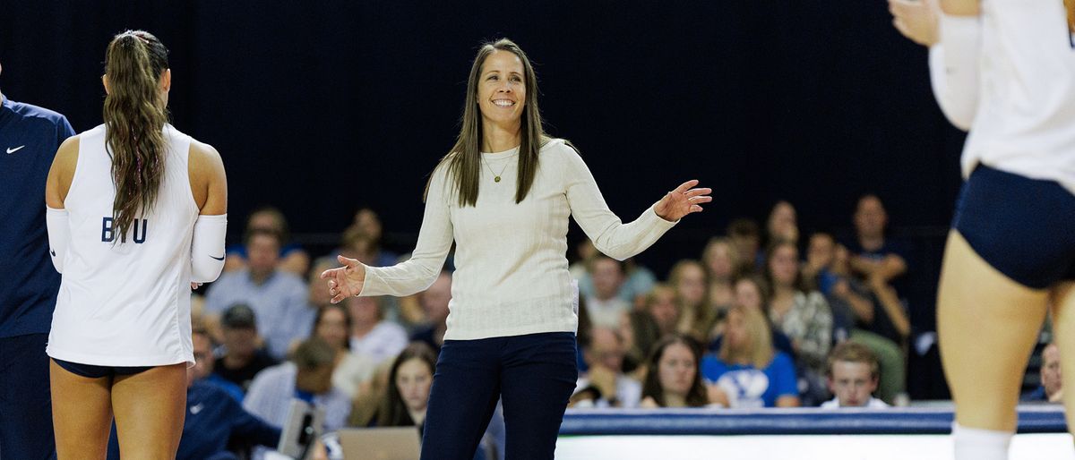 Parking Iowa State Cyclones at BYU Cougars Womens Volleyball