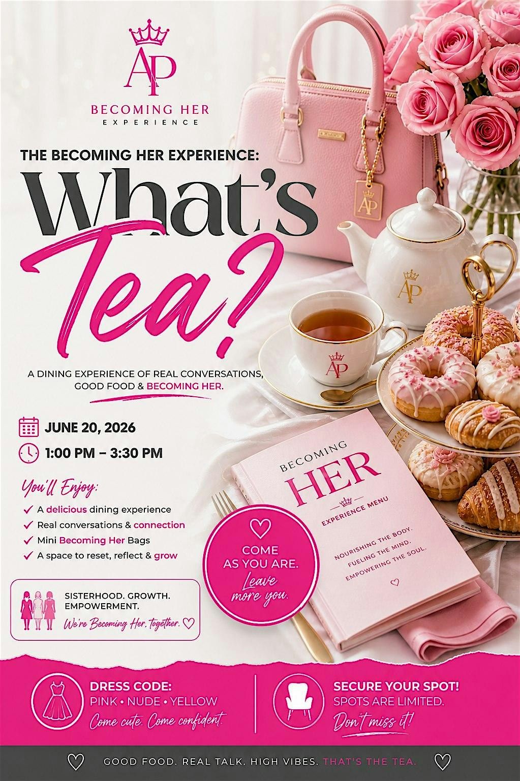 Becoming Her Experience: What\u2019s Tea?