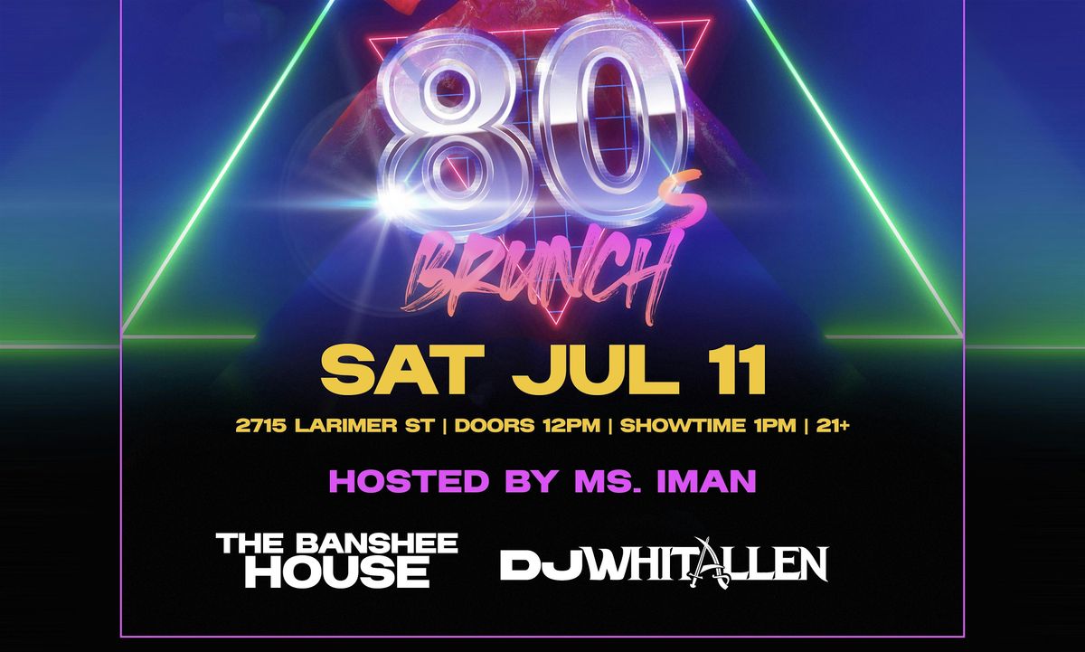 The Ultimate 80's Drag Brunch
