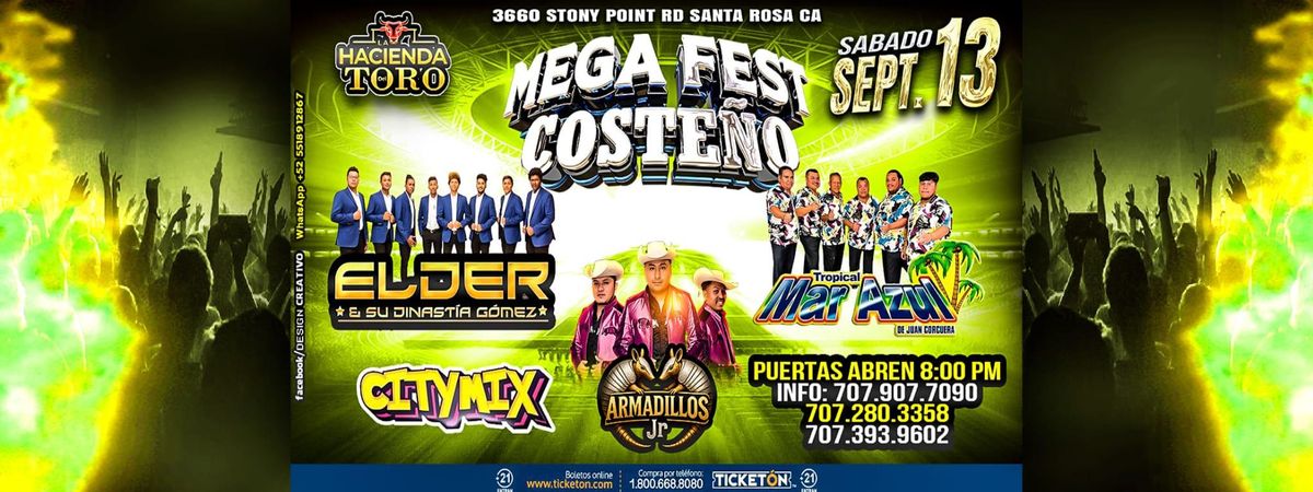 MEGA FEST COSTE\u00d1OS CON ARMADILLOS JR & MAS
