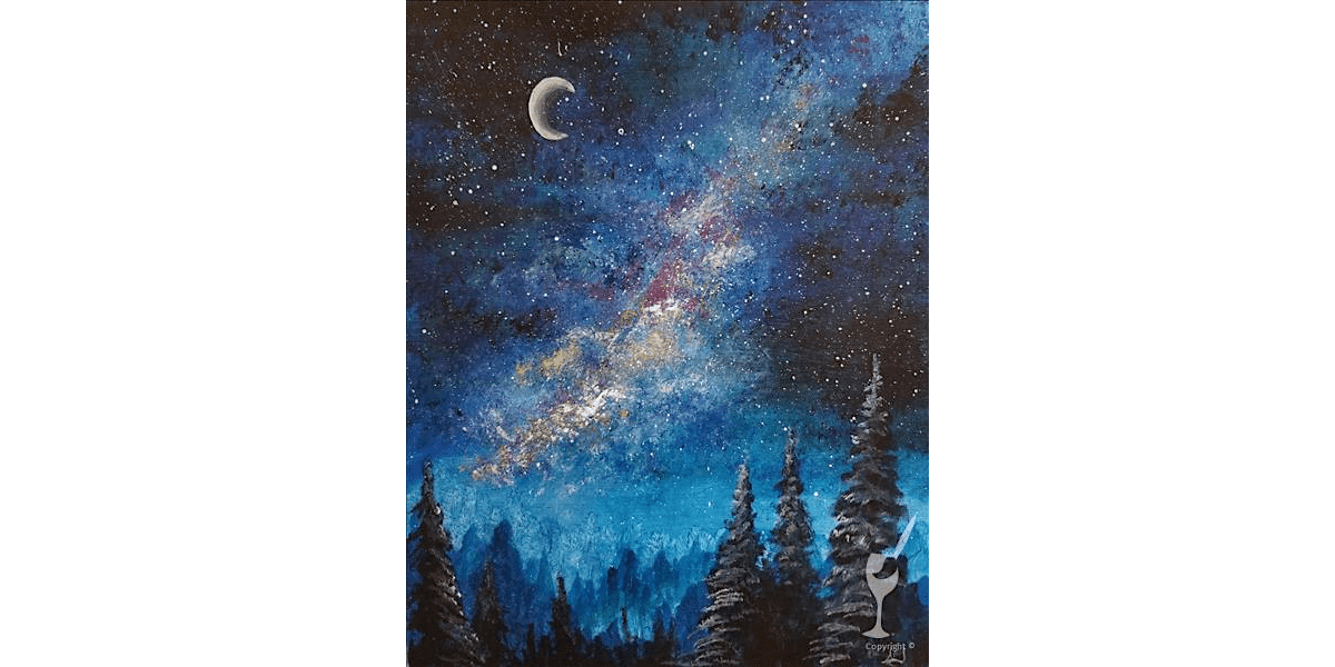 Sparkly Skyline - Paint and Sip in San Antonio | Classpop!\u2122