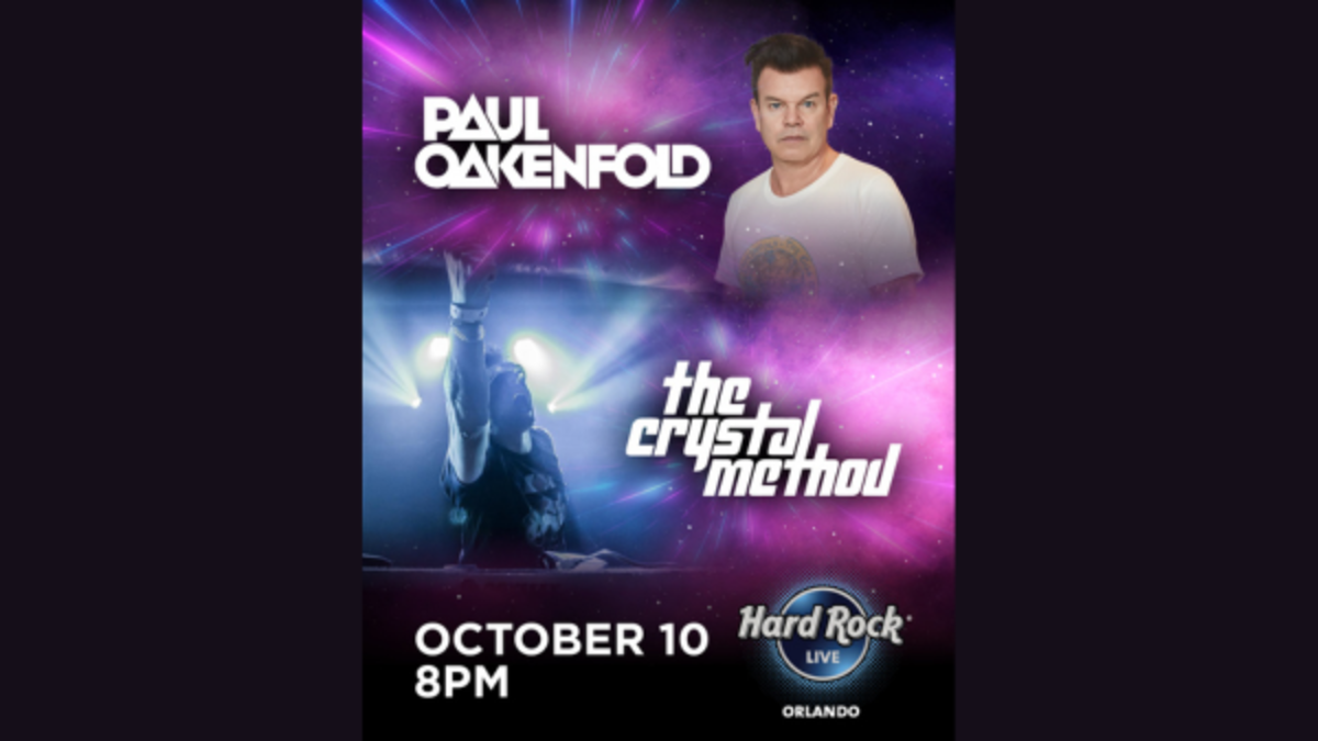 Parking Paul Oakenfold and The Crystal Method
