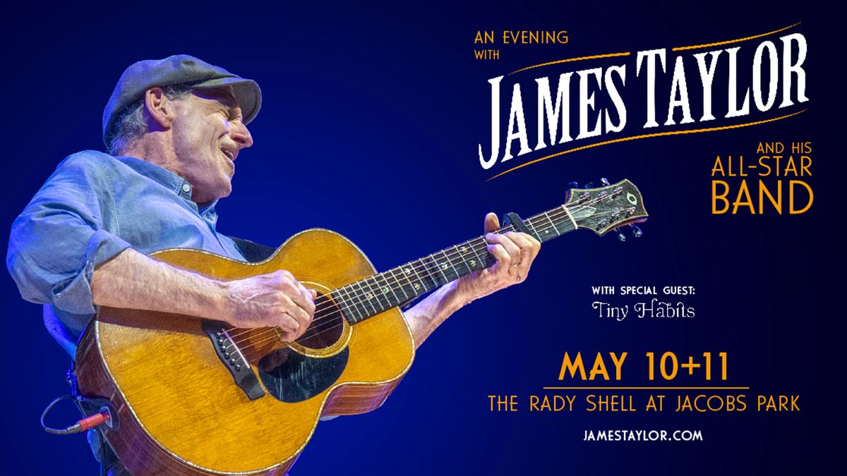 Parking James Taylor & His All-Star Band with Tiny Habits