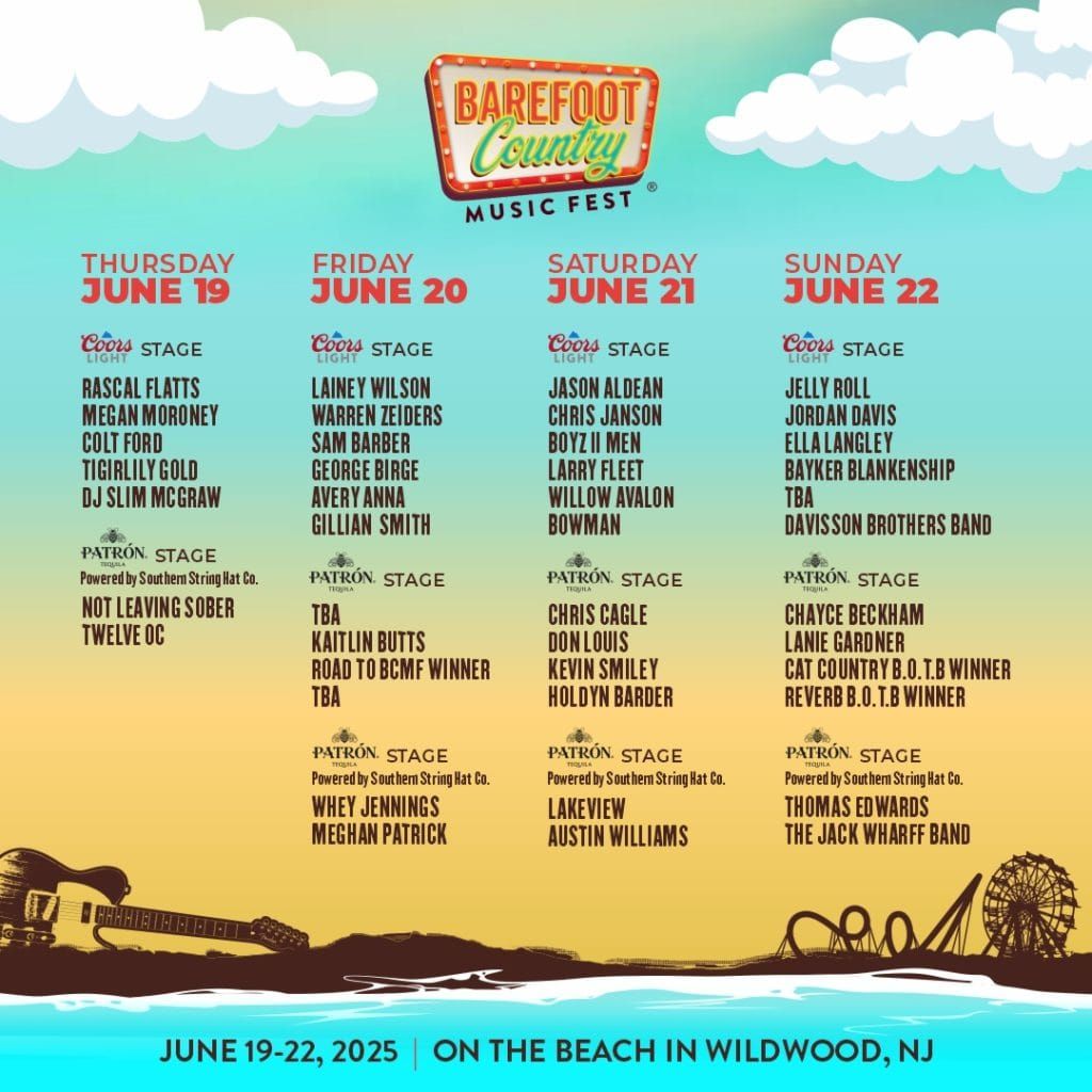 Barefoot Country Music Fest - Sunday