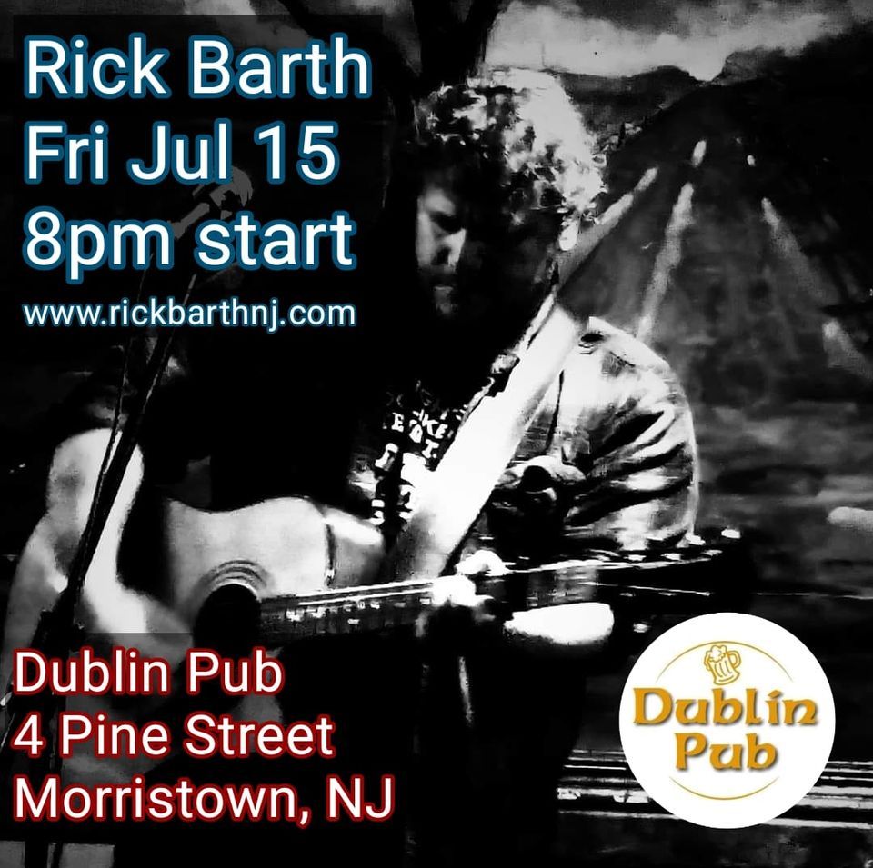 Rick Barth at Dublin Pub