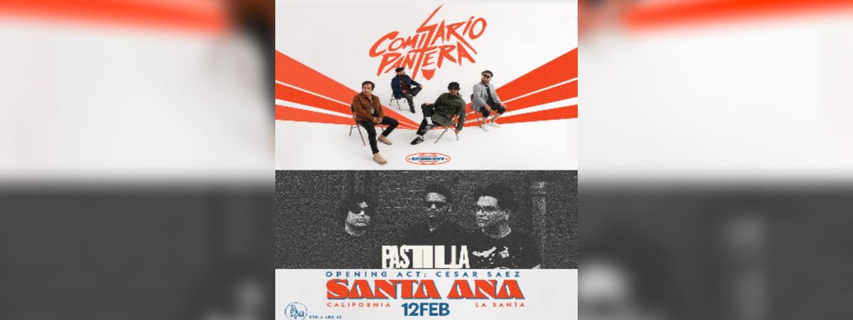 COMISARIO PANTERA Y PASTILLA EN VIVO