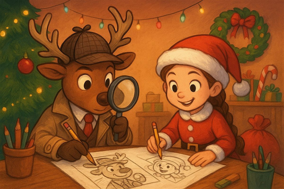 Creaci\u00f3n de personajes navide\u00f1os