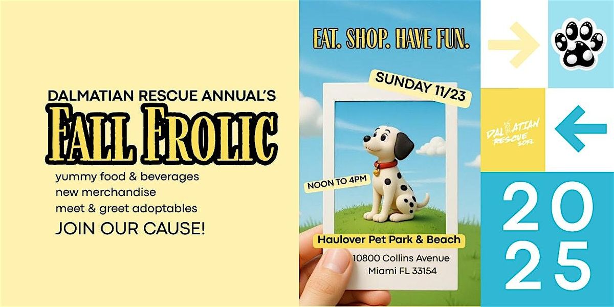 Dalmatian Rescue Annual's Fall Frolic