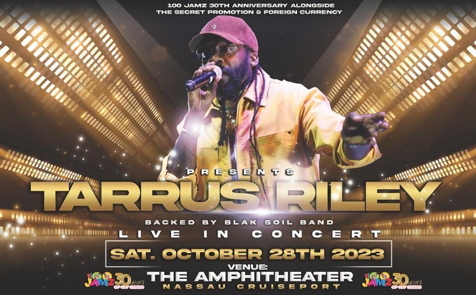 Tarrus Riley at Nassau Cruise Port on 28th October, 2023