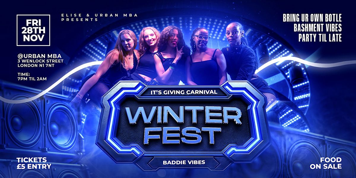 WINTER FEST - Carnival Vibes in the Heart of Winter
