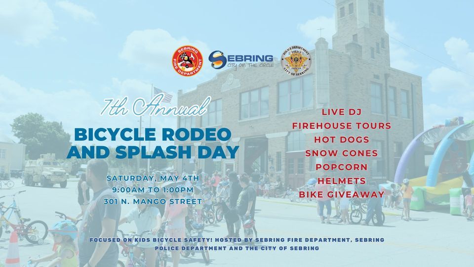 Bycycle Rodeo 7Th Annual Bicycle Rodeo and Splash Day - News and Events Feed