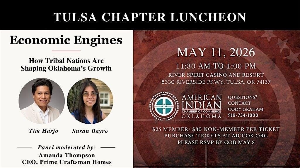 “Driving Tribal Economies: A Commerce Leadership Luncheon” at River ...