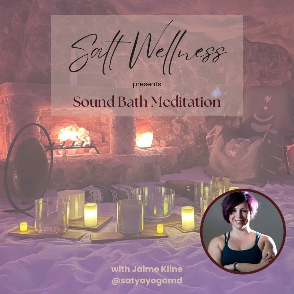 Sound Bath in the Salt Cave SALT wellness, Queenstown, MD December