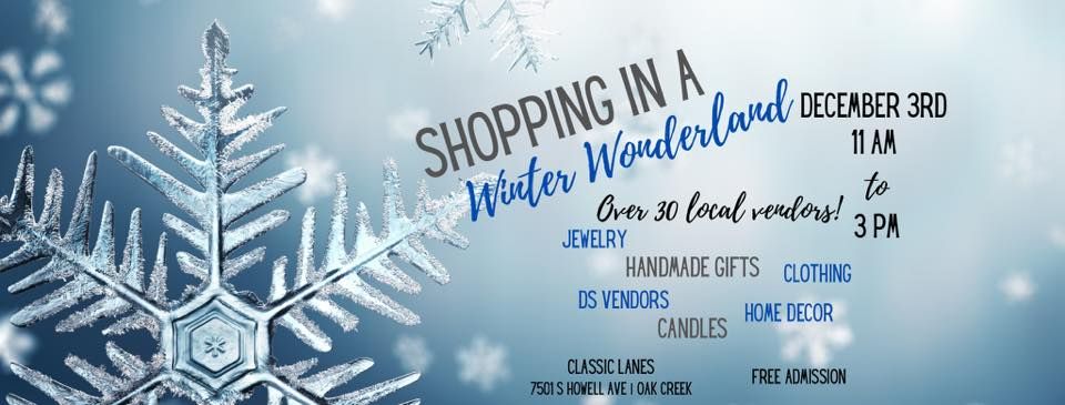 Shopping in a Winter Wonderland