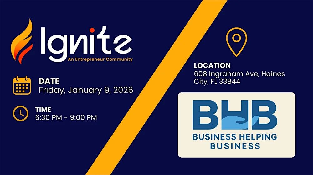Grand Opening of Ignite - An Entrepreneur Community
