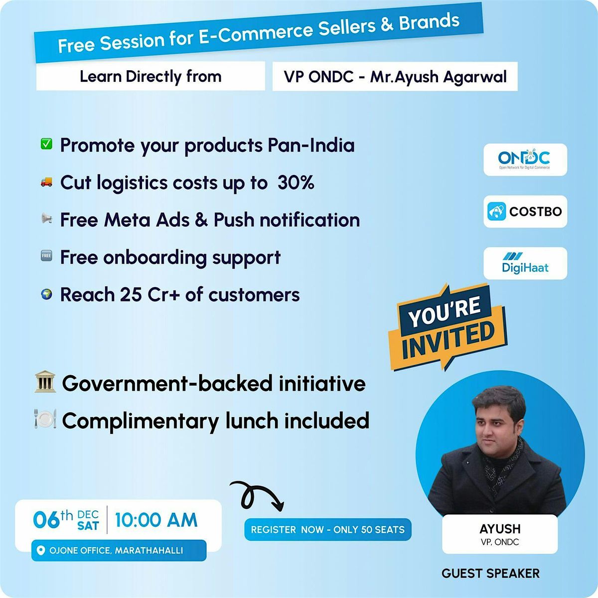 Free Session for E-commerce Sellers & Brand