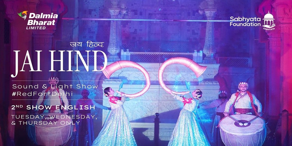Jai Hind - Red Fort Light and Sound Show at Red Fort: Delhi, New Delhi ...