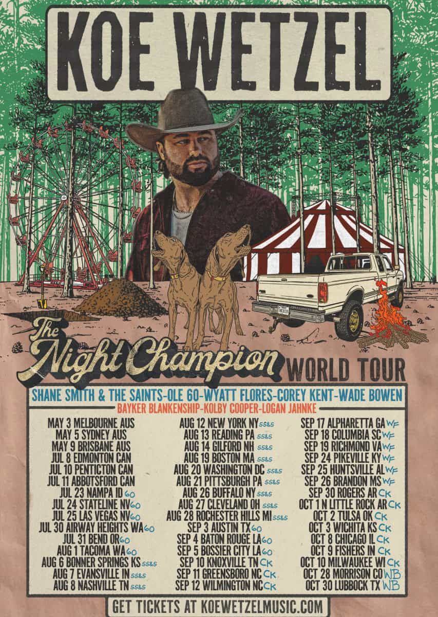 Koe Wetzel & Wade Bowen