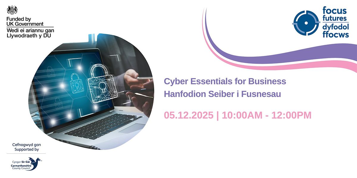 CARMS: Cyber Essentials for Business | Hanfodion Seiber i Fusnesau