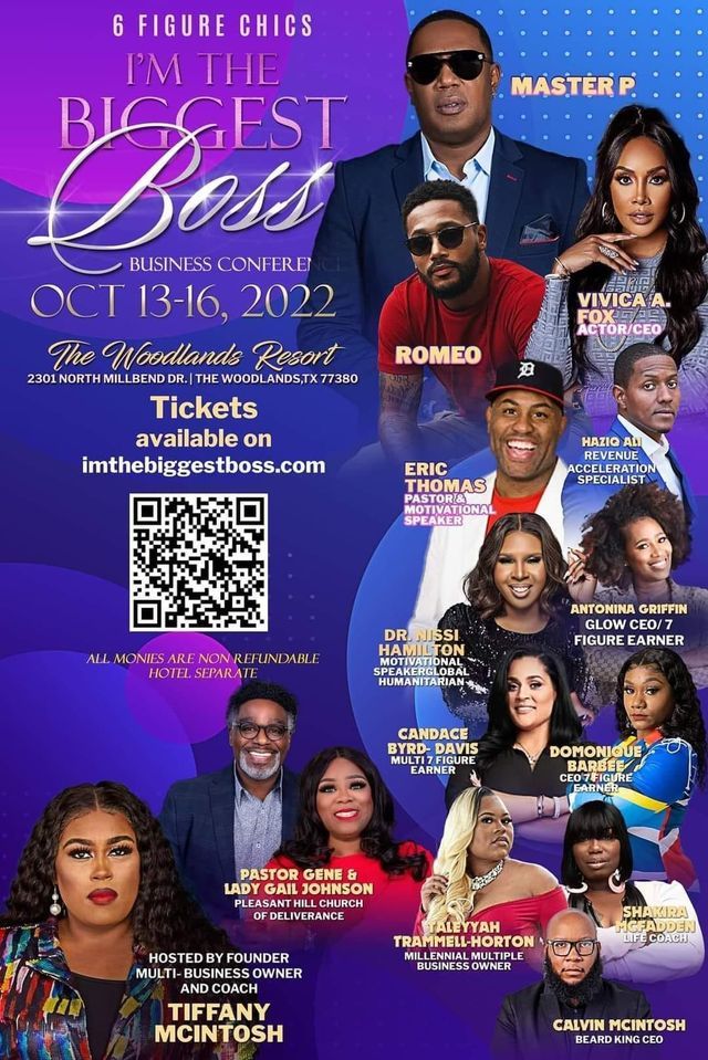 Im The Biggest Boss Conference The Woodlands Resort and Conference