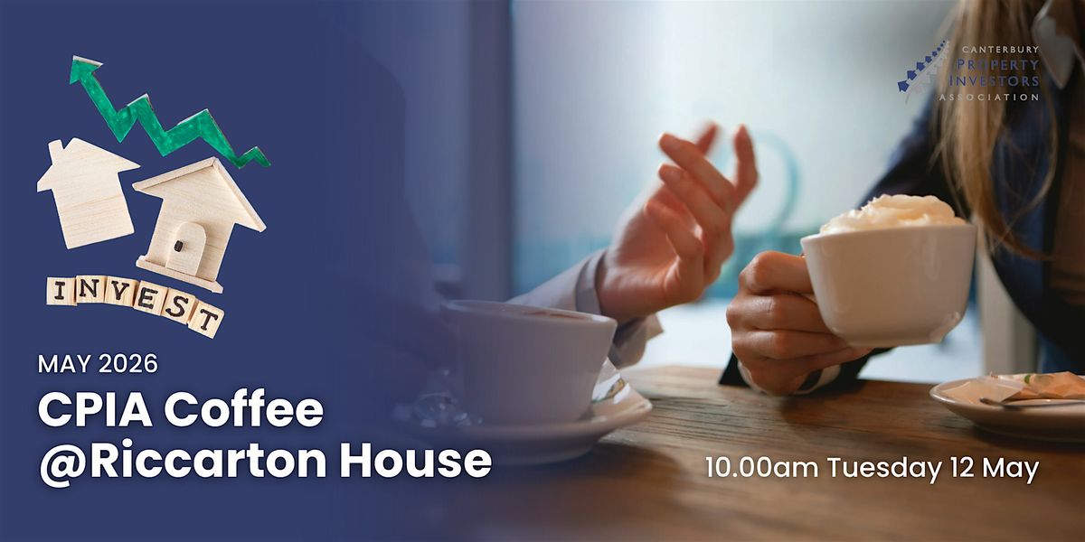 CPIA Coffee @ Riccarton House May 2026