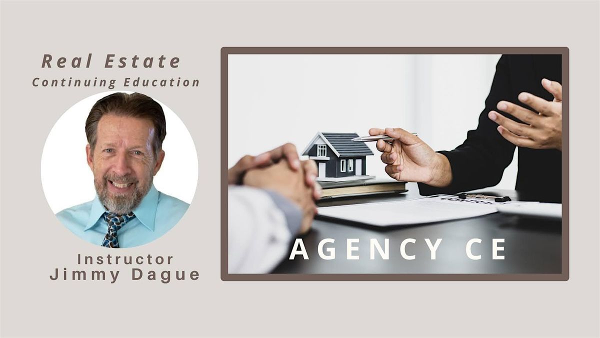FREE Real Estate Agency CE- "Agency & Sellers-Advanced Strategies"