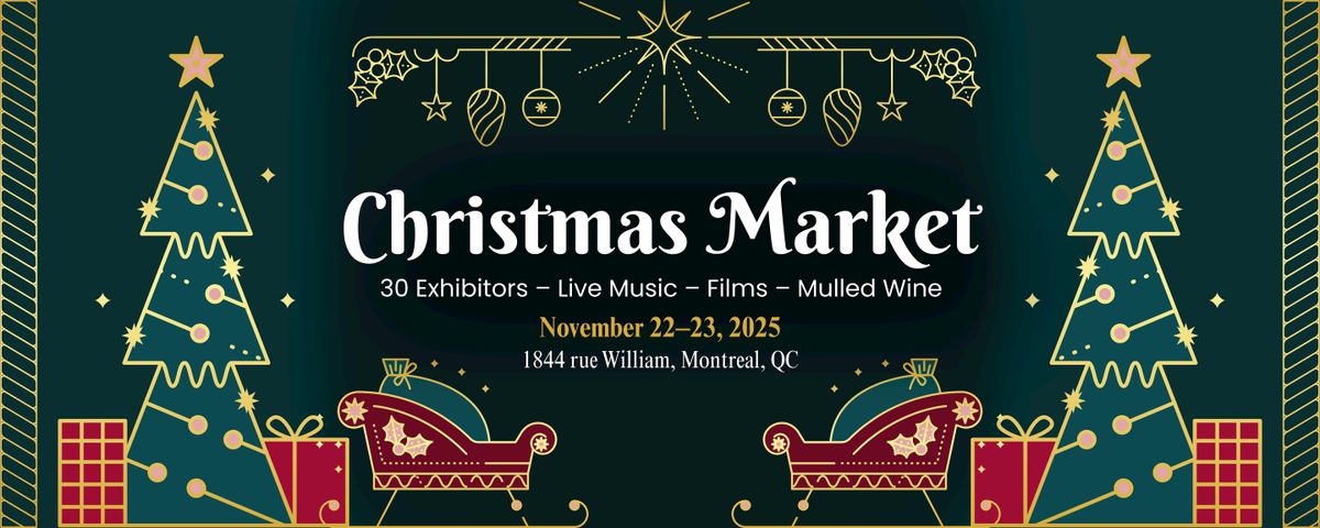 Annual Artisanal Christmas Market at the Montreal Art Center and Museum