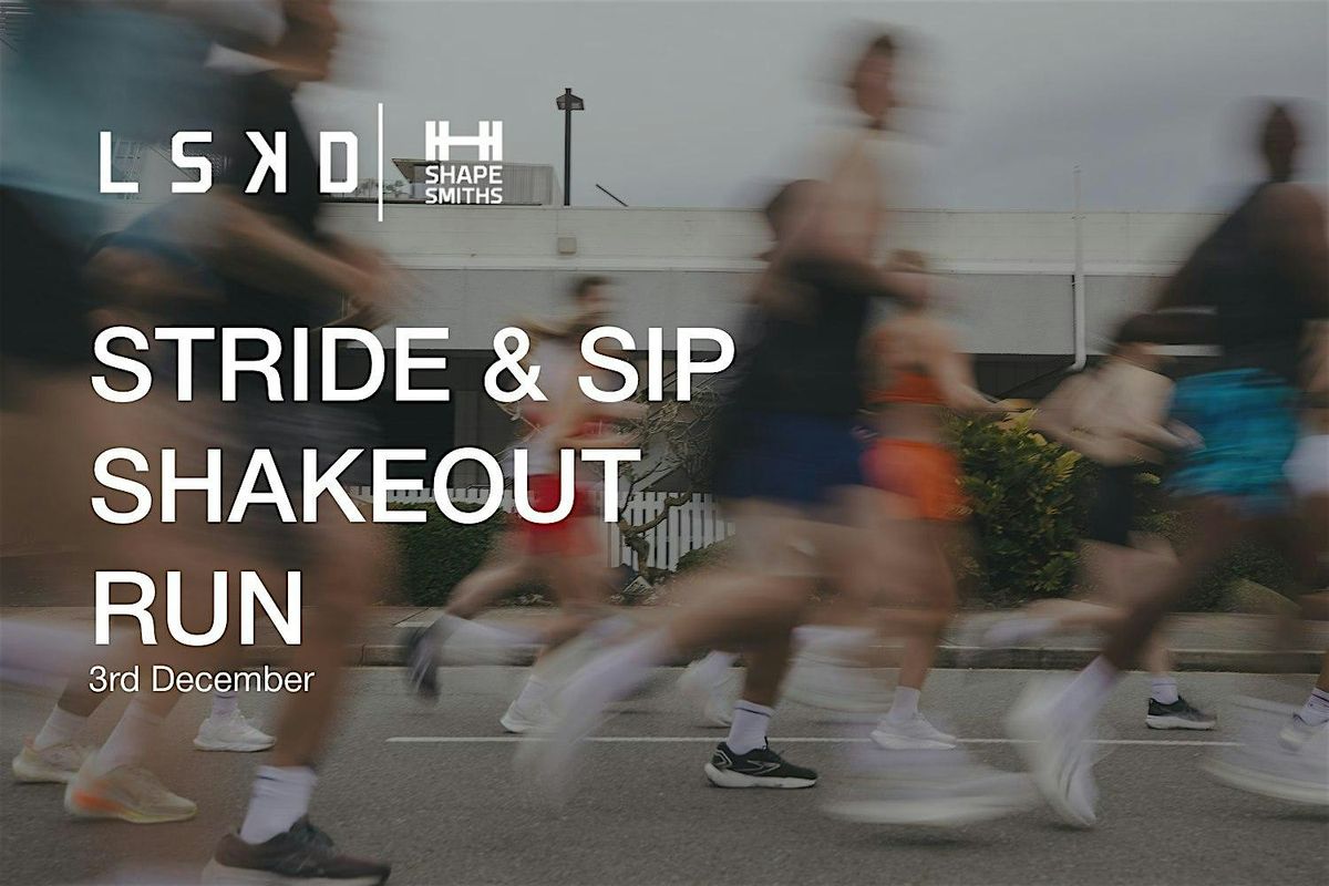 LSKD X SHAPESMITHS Stride & Sip Shakeout 5K Run