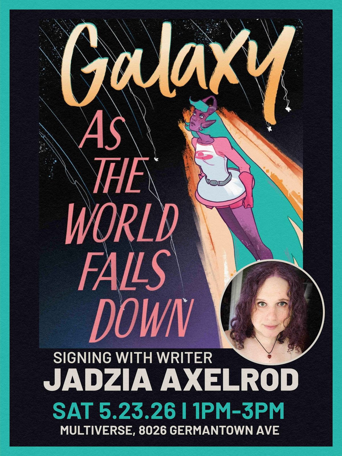 Book Signing Event With Jadzia Axelrod