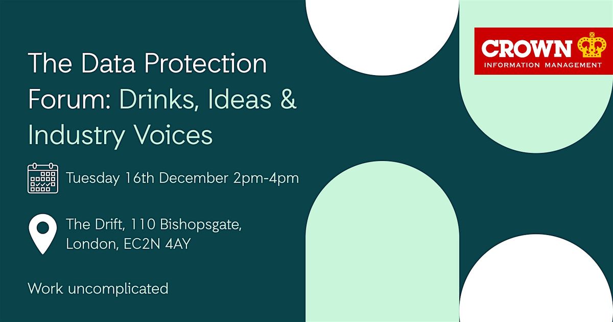 Data Protection Networking Forum