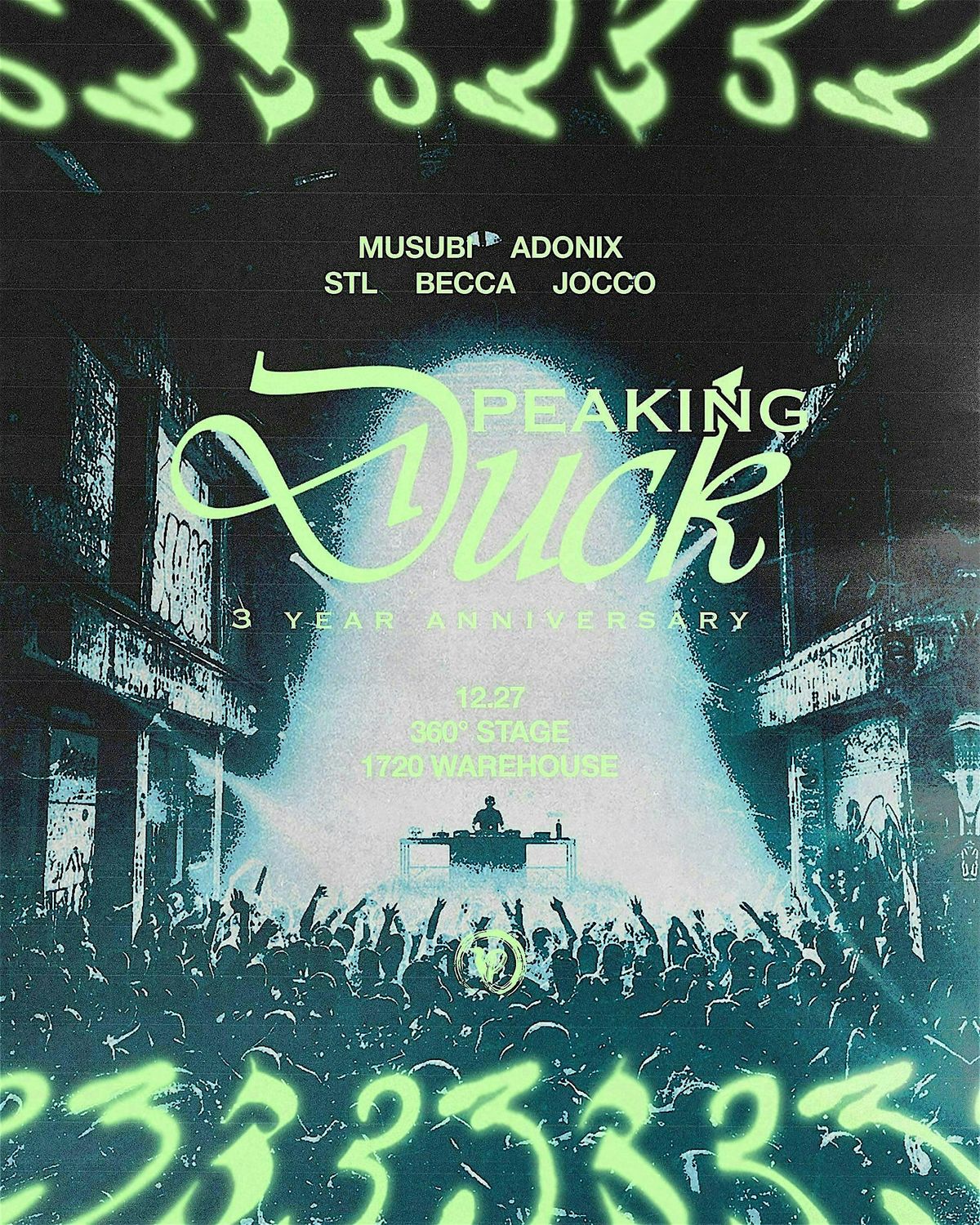 PEAKING DUCK 3-YEAR ANNIVERSARY