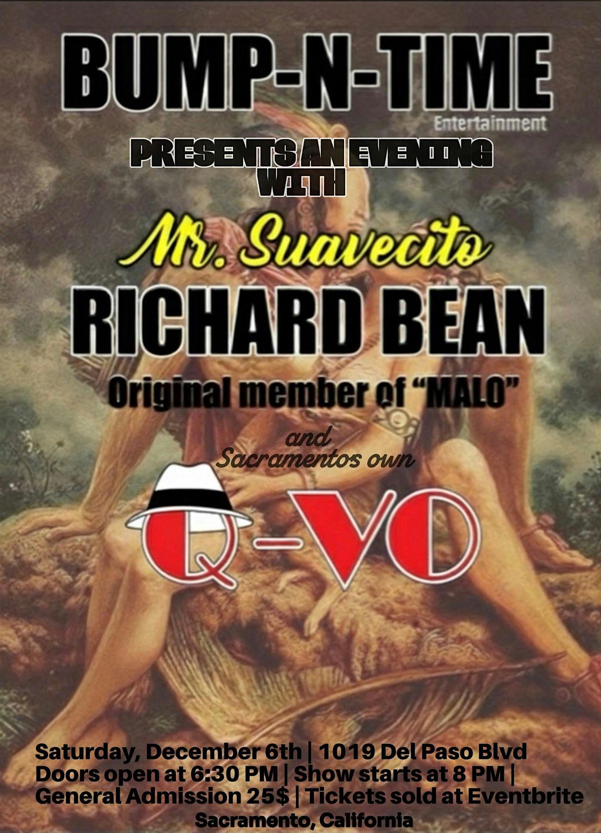 Richard Bean \u201cMr. Suavecito\u201d and  Sac\u2019s  own Q-VO.