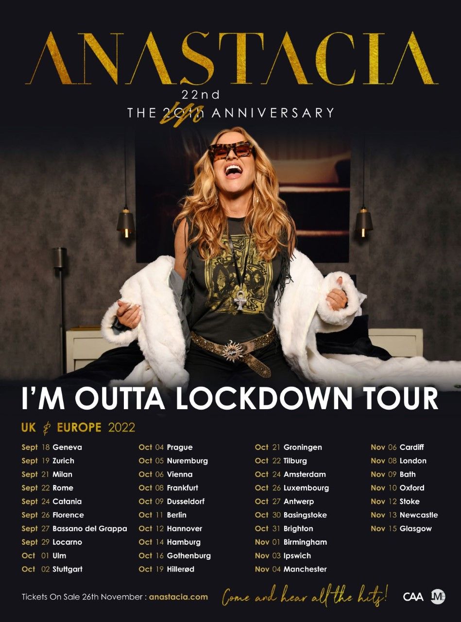 Anastacia Amsterdam Tickets