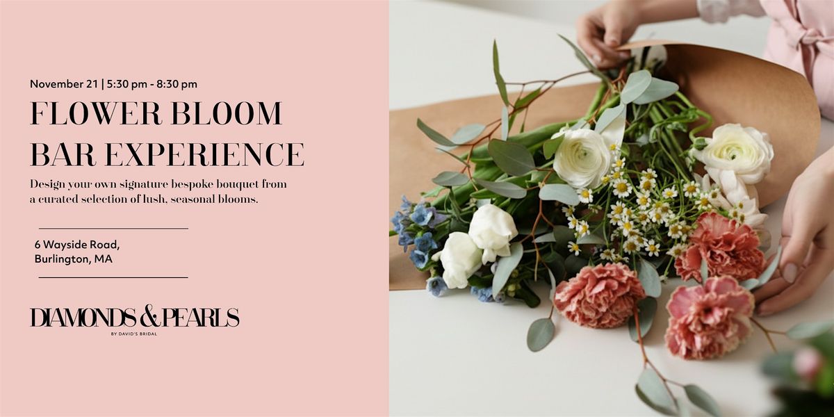 Free Flower Bloom Bar Experience - Burlington, MA