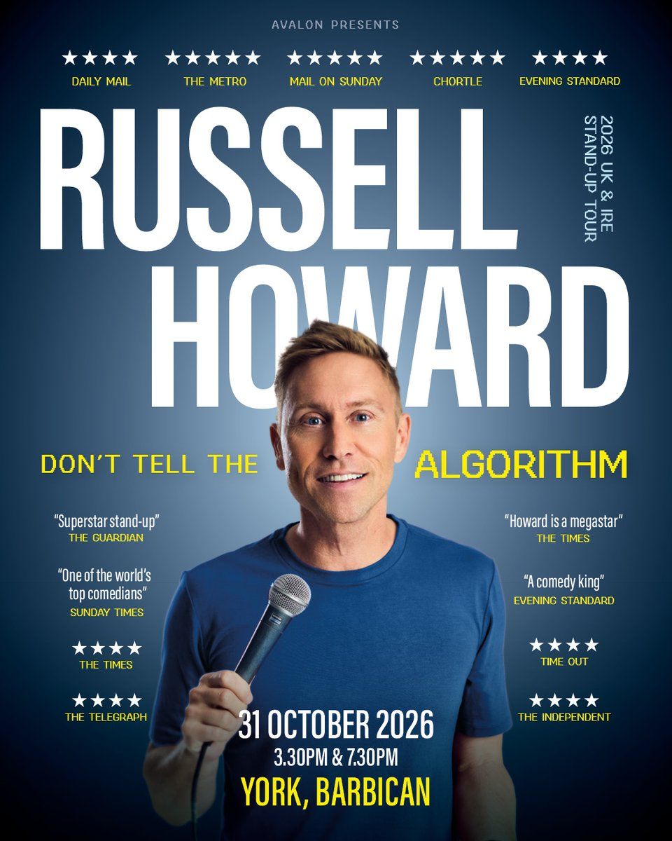 Russell Howard York Tickets