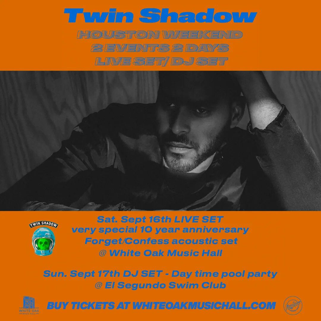Twin Shadow at The Chapel