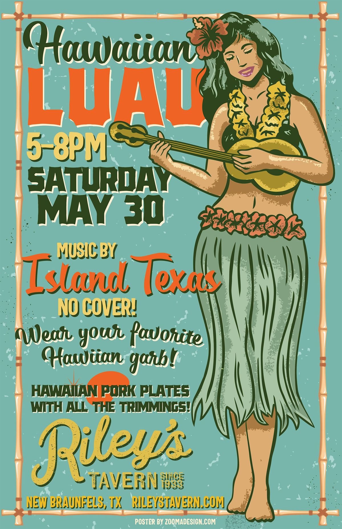 Hawaiian Luau w\/ Island Texas Band