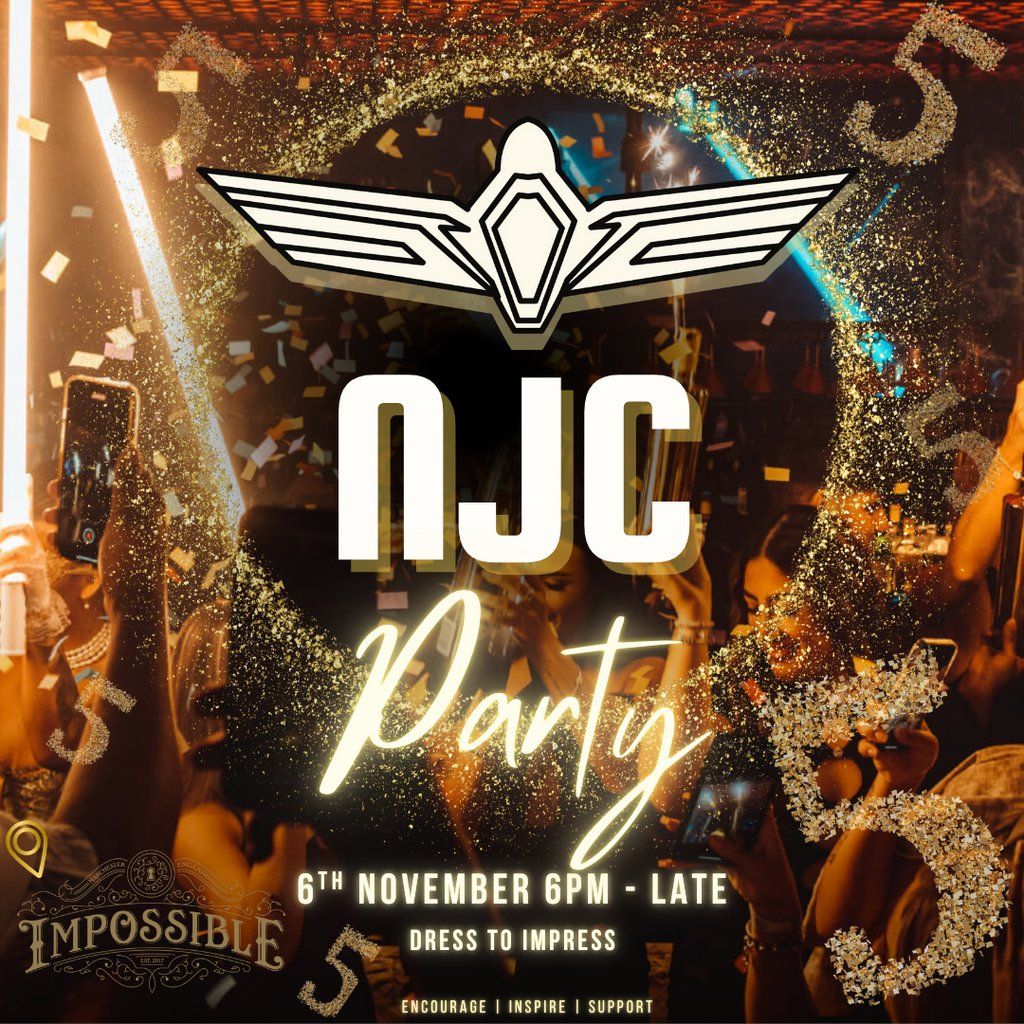 Not Just Crew 5 year Aviation Celebration Charity Event