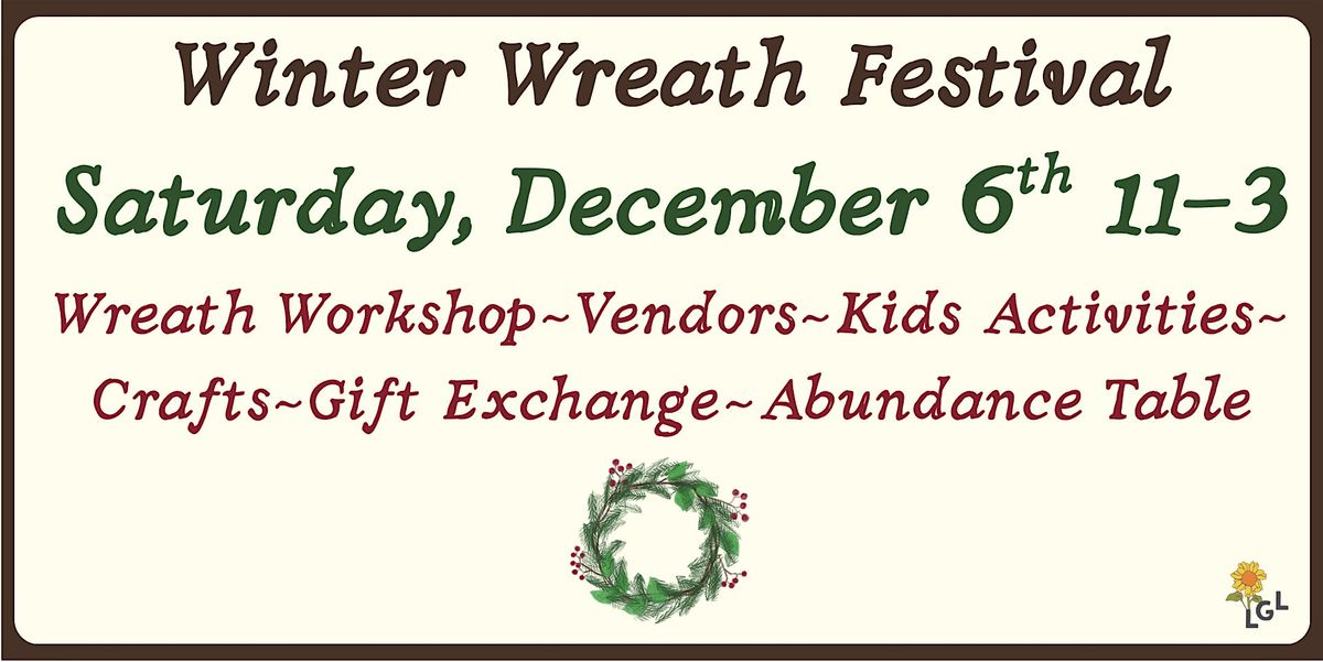 Winter Wreath Festival