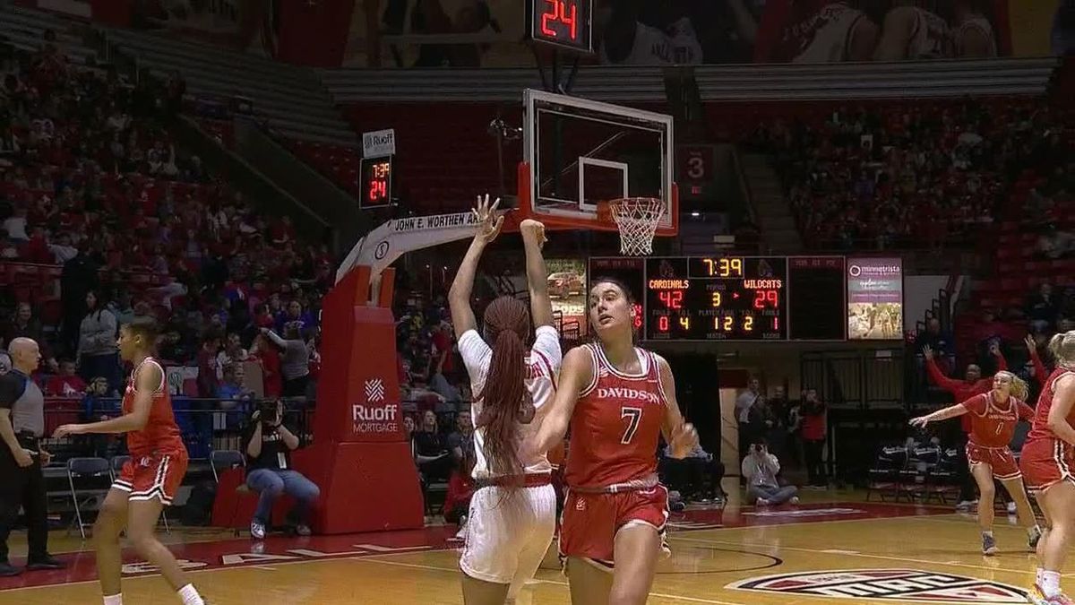 Ball State Cardinals at Davidson Wildcats Womens Basketball