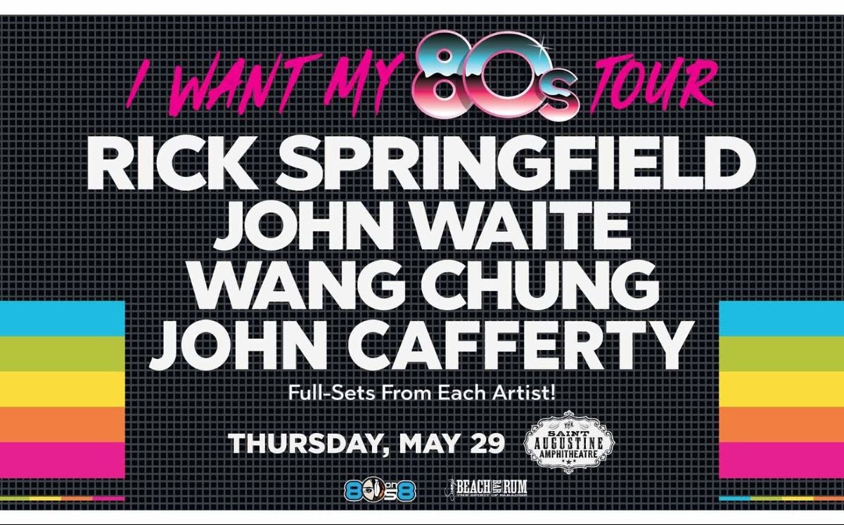 Rick Springfield at Canyons Village Amphitheater