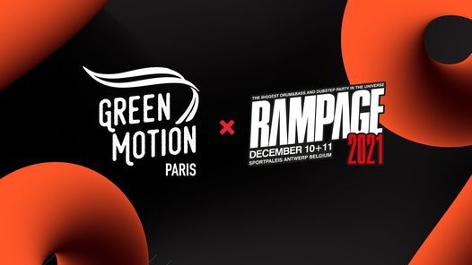 Rampage Weekend 2021- Bus Green Motion Paris at 10 Avenue du Trône ...