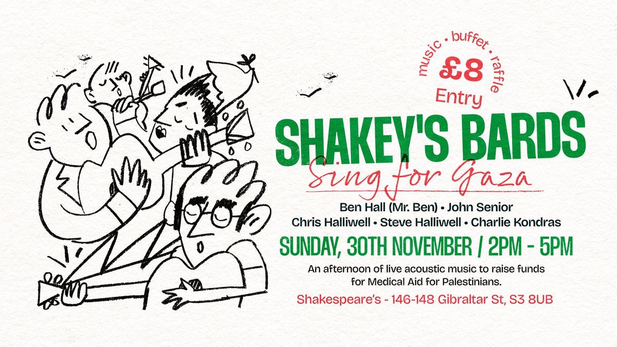 Shakey's Bards Sing for Gaza