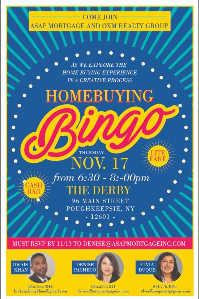 Homebuying Bingo