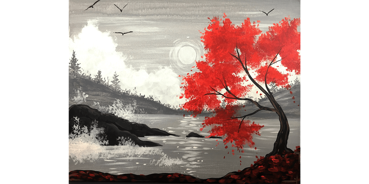 Fire and Mist - Paint and Sip in Tyler | Classpop!\u2122